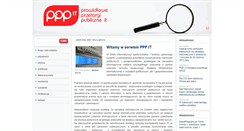 Desktop Screenshot of pppit.org.pl